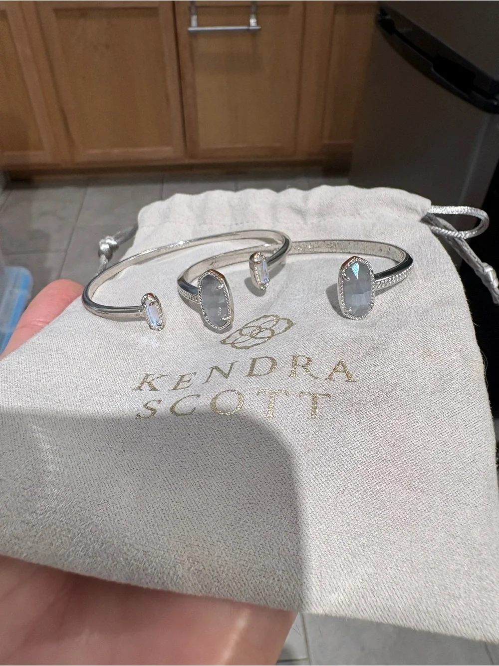 Kendra Scott bundle - 2 cuff + matching ring & necklace